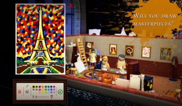 画店模拟器 Passpartout: The Starving Artist 单机游戏中文版下载