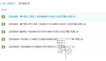 【单机游戏】《狙击精英系列》5部作品合集下载