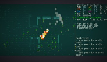 像素洞穴大冒险 Caves of Qud 单机游戏英文版下载（v2.0.201.44）