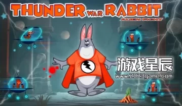 switch游戏《雷霆战争兔子外星人战斗(Thunder War Rabbit Alien Fight)》英文版nsp下载