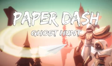 switch游戏《纸飞机冲刺:幽灵狩猎 Paper Dash Ghost Hunt》英文版nsp下载+1.1补丁